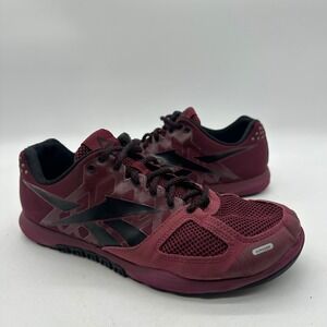 Reebok DV8245 Mens Size 10.5 Crossfit Nano 2 Sneaker Rustic Wine Training Shoes